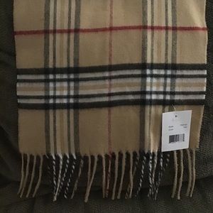 New fringed scarf 100% acrylic cashmink V. FRAAS